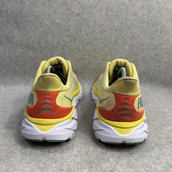 Hoka One One Shoes Womens Size 9.5 Clifton 8 Yellow Running Sneaker 1119394 YPSC - Picture 5 of 9